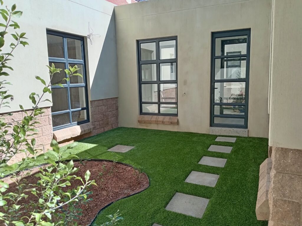 Garden paths and exterior doors